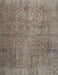 Machine Washable Traditional Brown Rug, wshtr2911