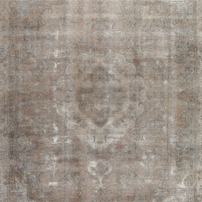 Traditional Sage Green Persian Rug, tr2912