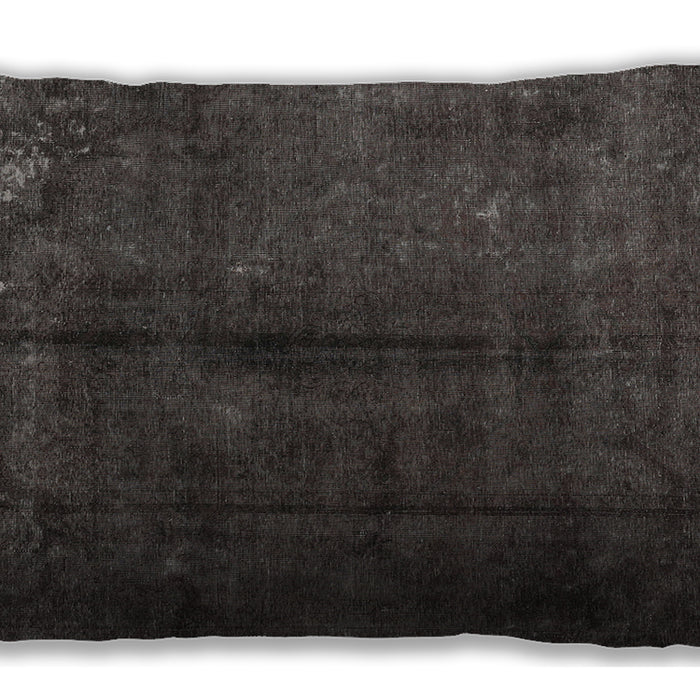 Traditional Classic Rectangular Carbon Gray Lumbar Throw Pillow, 13 inch by 19 inch, lbtr2913