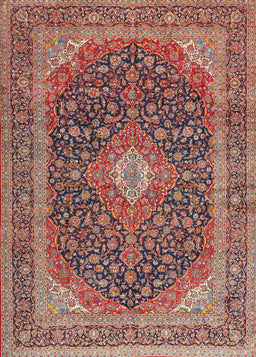 Machine Washable Traditional Brown Red Rug, wshtr2916