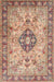 Traditional Brown Medallion Rug, tr2918