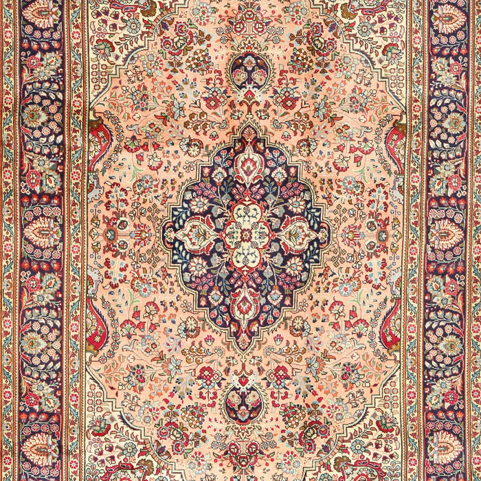 Machine Washable Traditional Brown Rug, wshtr2918