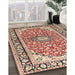 Machine Washable Traditional Brown Rug in a Family Room, wshtr2919