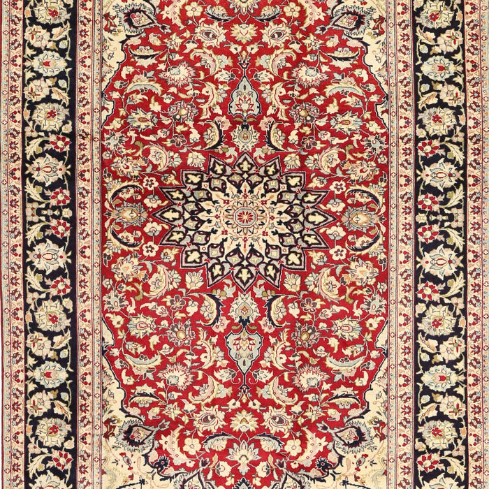 Traditional Brown Medallion Rug, tr2919