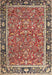 Traditional Saffron Red Persian Rug, tr2921