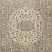 Square Traditional Brown Persian Rug, tr2922