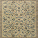 Square Traditional Brown Persian Rug, tr2923
