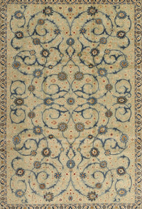 Machine Washable Traditional Brown Rug, wshtr2923