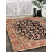 Machine Washable Traditional Sandy Brown Rug in a Family Room, wshtr2924