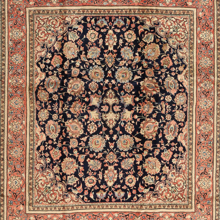 Machine Washable Traditional Sandy Brown Rug, wshtr2924