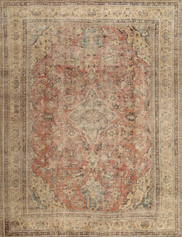 Machine Washable Traditional Gold Brown Rug, wshtr2928