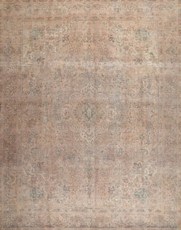 Machine Washable Traditional Orange Salmon Pink Rug, wshtr2932