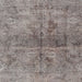 Square Traditional Silver Pink Persian Rug, tr2934