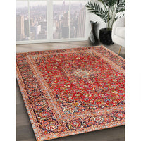 Traditional Tangerine Pink Persian Rug, tr2937