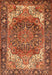 Traditional Orange Persian Rug, tr2938