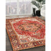 Machine Washable Traditional Sand Brown Rug in a Family Room, wshtr2939