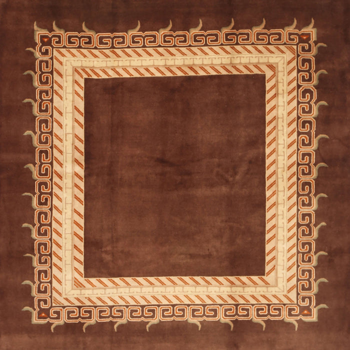 Traditional Saffron Red Persian Rug, tr293