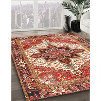 Traditional Sandy Brown Persian Rug, tr2940