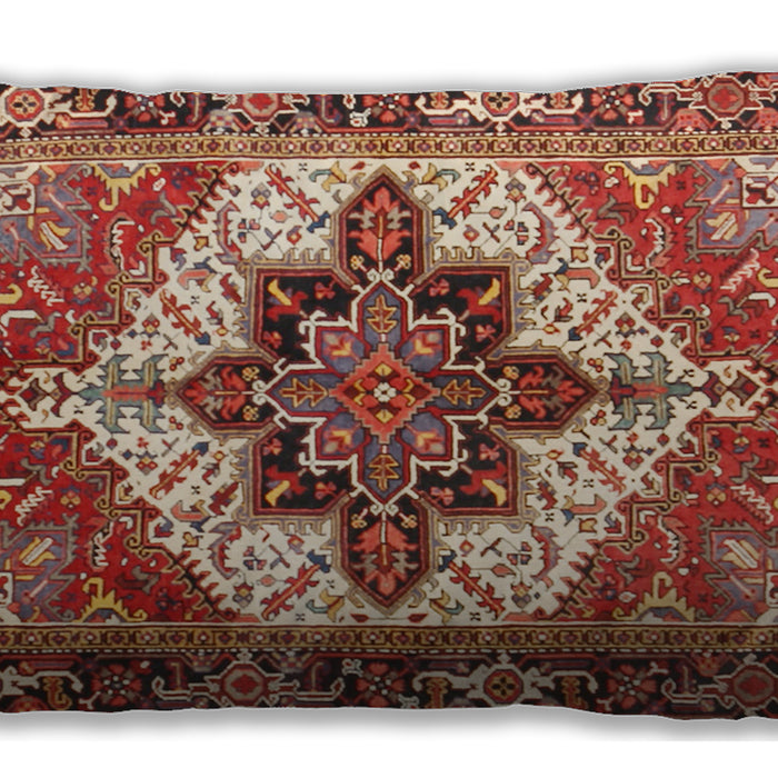 Traditional Classic Rectangular Sandy Brown Lumbar Throw Pillow, 13 inch by 19 inch, lbtr2940
