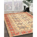 Machine Washable Traditional Orange Rug in a Family Room, wshtr2945