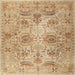 Square Traditional Chocolate Brown Persian Rug, tr2946