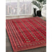 Machine Washable Traditional Cherry Red Rug in a Family Room, wshtr294