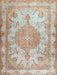 Traditional Orange Salmon Pink Persian Rug, tr2951