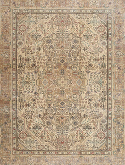 Machine Washable Traditional Brown Rug, wshtr2952