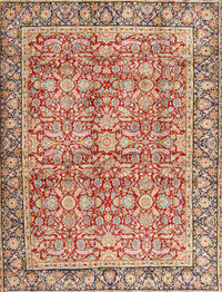 Machine Washable Traditional Brown Rug, wshtr2954