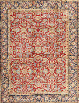 Machine Washable Traditional Brown Rug, wshtr2954