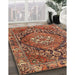 Traditional Red Persian Rug in Family Room, tr2958