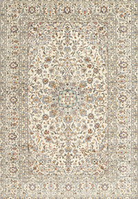 Machine Washable Traditional Brown Rug, wshtr2961