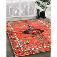 Traditional Mango Orange Persian Rug, tr2963