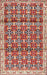 Traditional Fire Brick Red Persian Rug, tr2966