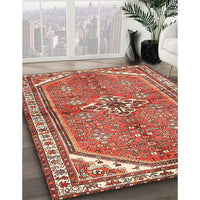 Traditional Tangerine Pink Persian Rug, tr2967