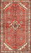 Traditional Tangerine Pink Persian Rug, tr2967