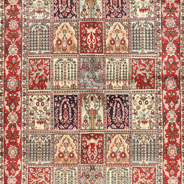 Machine Washable Traditional Brown Rug, wshtr2968