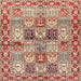 Square Traditional Brown Persian Rug, tr2968