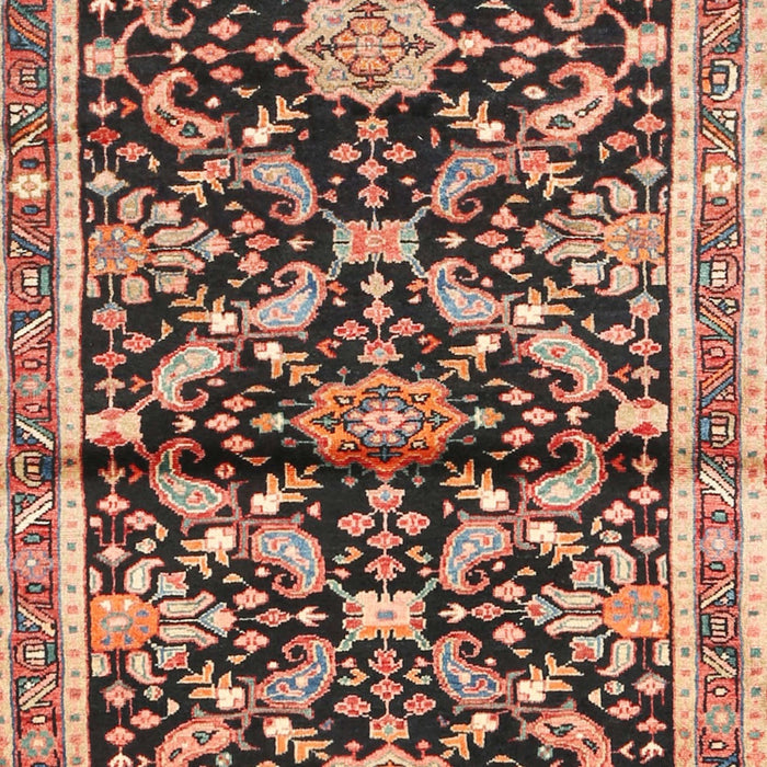 Traditional Tangerine Pink Animal Rug, tr2969