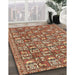 Traditional Red Persian Rug in Family Room, tr2970
