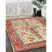 Traditional Brown Persian Rug in Family Room, tr2971