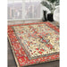 Machine Washable Traditional Brown Rug in a Family Room, wshtr2971