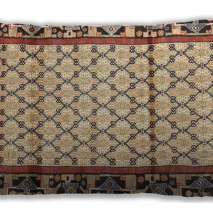 Traditional Classic Rectangular Sienna Brown Lumbar Throw Pillow, 13 inch by 19 inch, lbtr2972