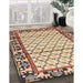 Machine Washable Traditional Sienna Brown Rug in a Family Room, wshtr2972