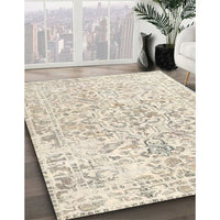 Traditional Tan Brown Persian Rug, tr2978