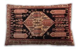 Traditional Classic Rectangular Mango Orange Lumbar Throw Pillow, 13 inch by 19 inch, lbtr297