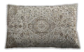 Traditional Classic Rectangular Camel Brown Lumbar Throw Pillow, 13 inch by 19 inch, lbtr2981