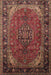 Traditional Saffron Red Persian Rug, tr298