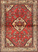 Traditional Sand Brown Persian Rug, tr2990