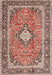 Traditional Brown Red Persian Rug, tr2992